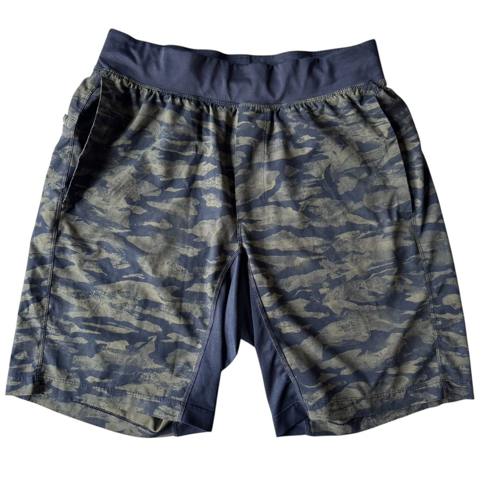 Lululemon‎ T.H.E. Mens Shorts Size M - 9" Inseam running Workout gym yoga